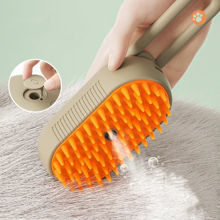 Pet Shine - Cepillo Con Vapor Para Mascotas