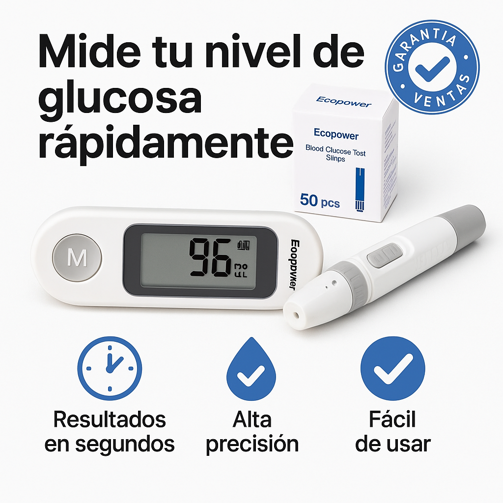 MEDIDOR DE GLUCOSA EN SANGRE
