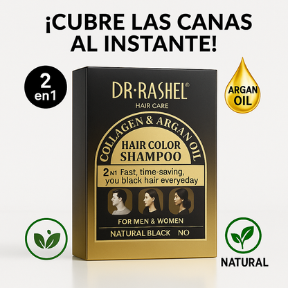 Shampoo Cubre Canas Negro Origin SACHETS